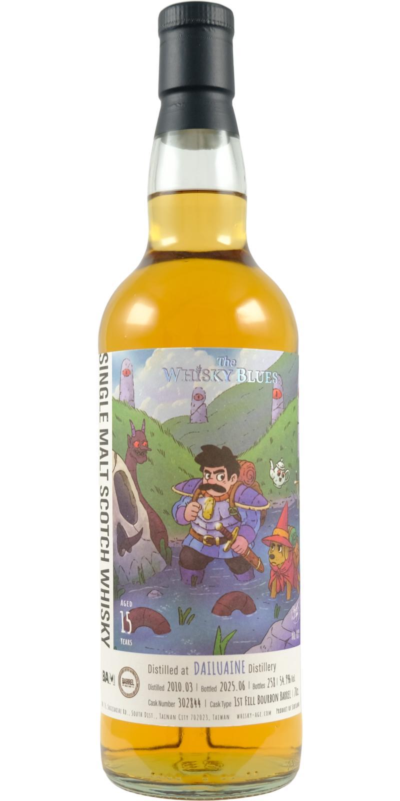 Dailuaine 2010 WAGE  The Whisky Blues