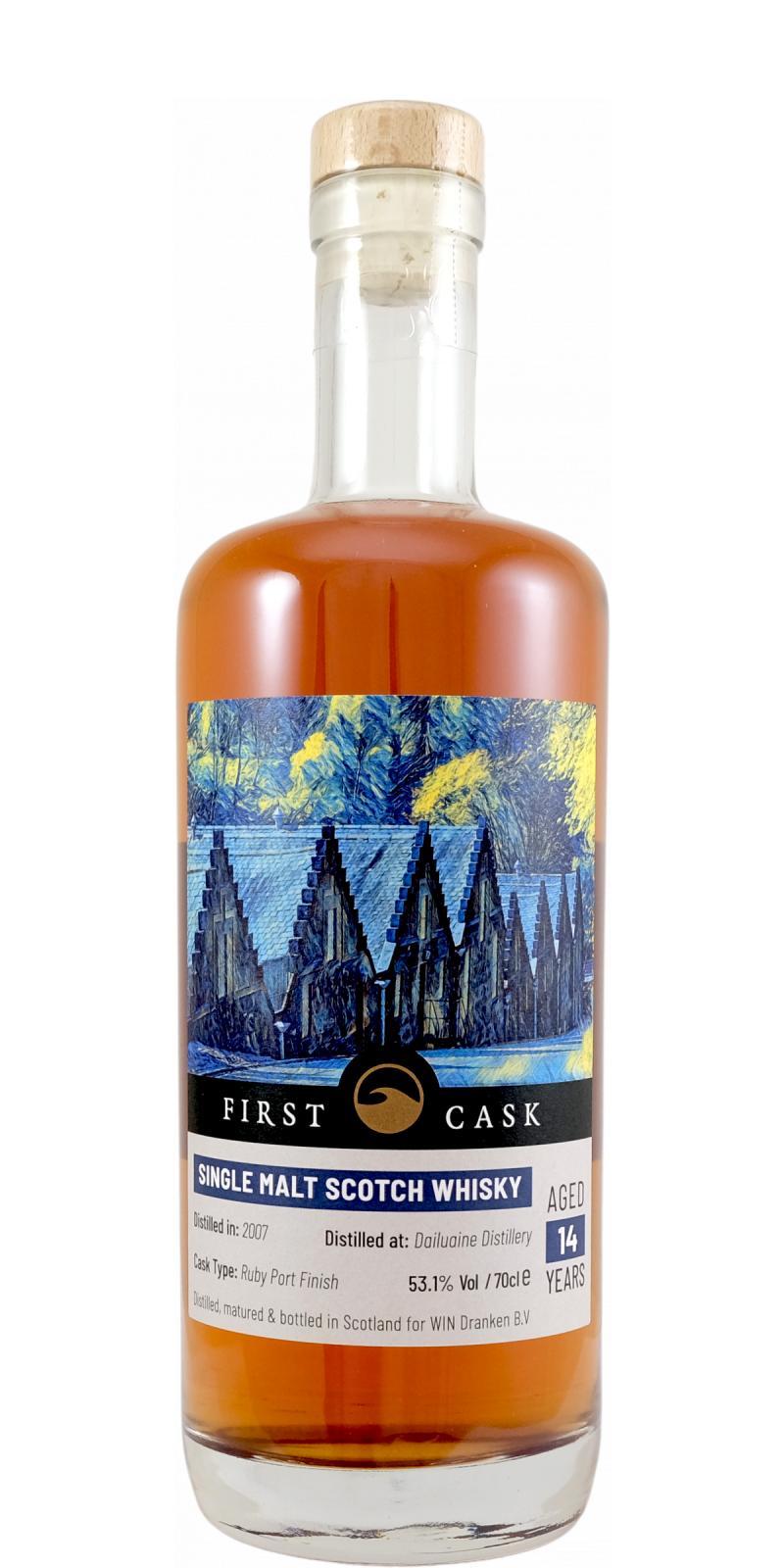 Dailuaine 2007 WIN  First Cask