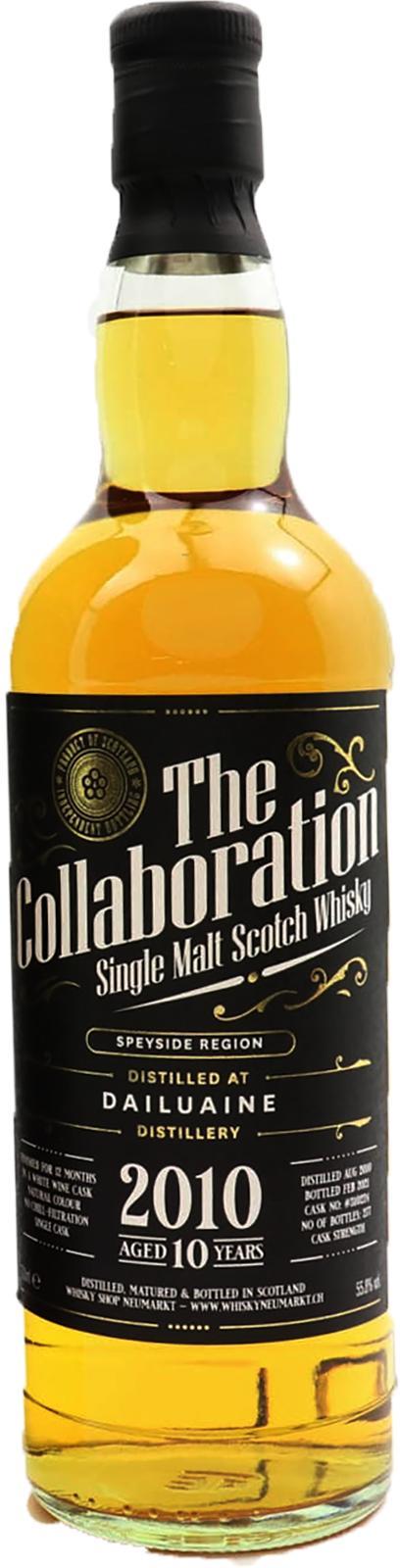 Dailuaine 2010 WSN  The Collaboration