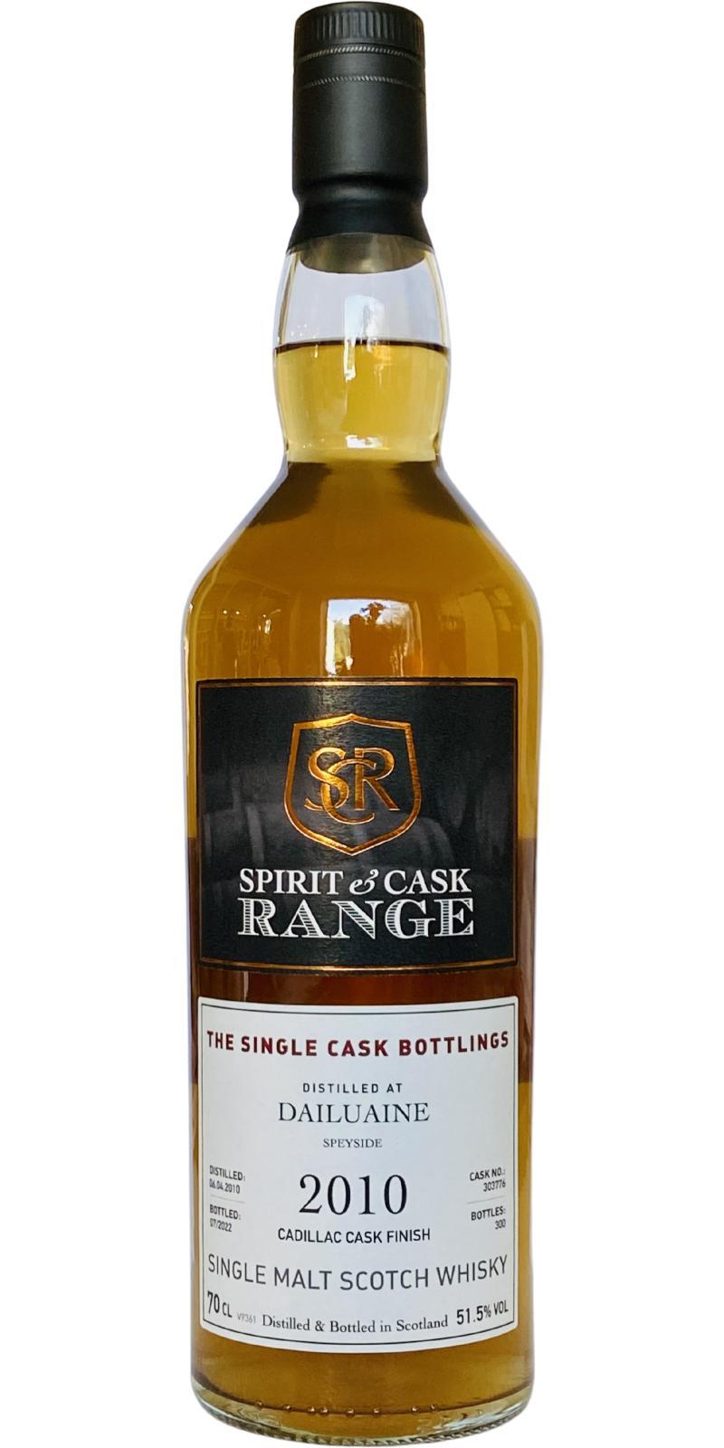 Dailuaine 2010 Wx  Spirit & Cask Range
