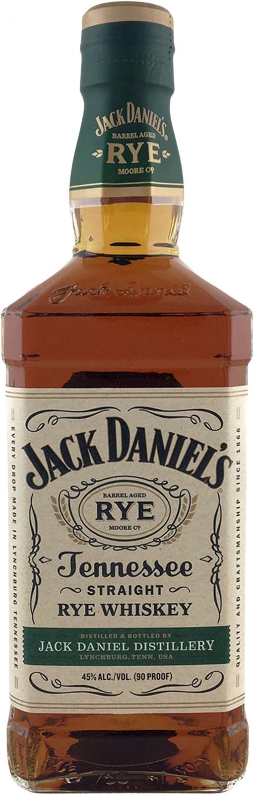 Jack Daniel's Tennessee Straight Rye Whiskey