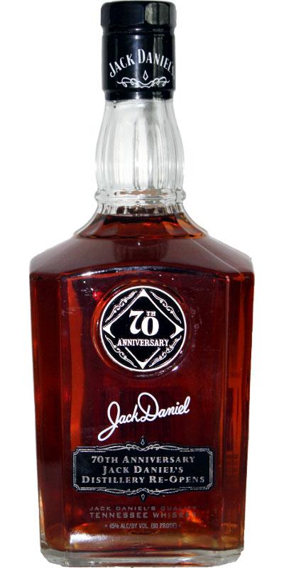 Jack Daniel's 70th Anniversary  Jack Daniel's Distillery Re-Opens