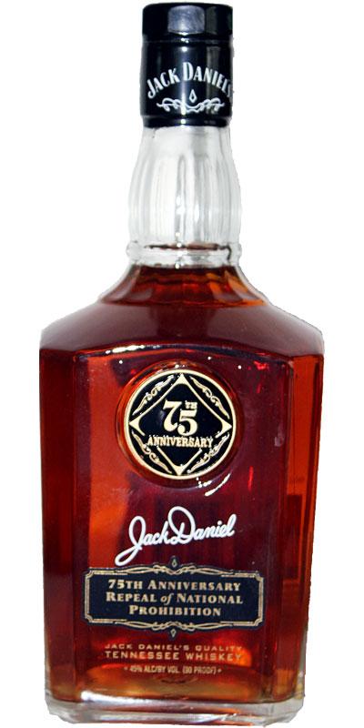 Jack Daniel's 75th Anniversary  Repeal of National Prohibition