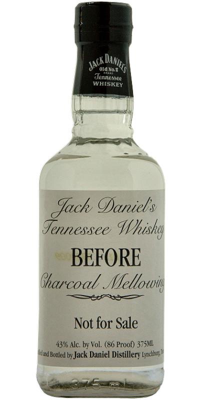 Jack Daniel's Before Charcoal Mellowing  1 Day Old - Not for sale
