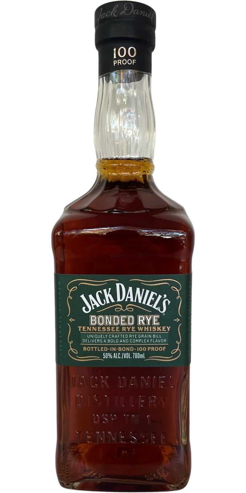 Jack Daniel's Bonded Rye  Bottled in Bond