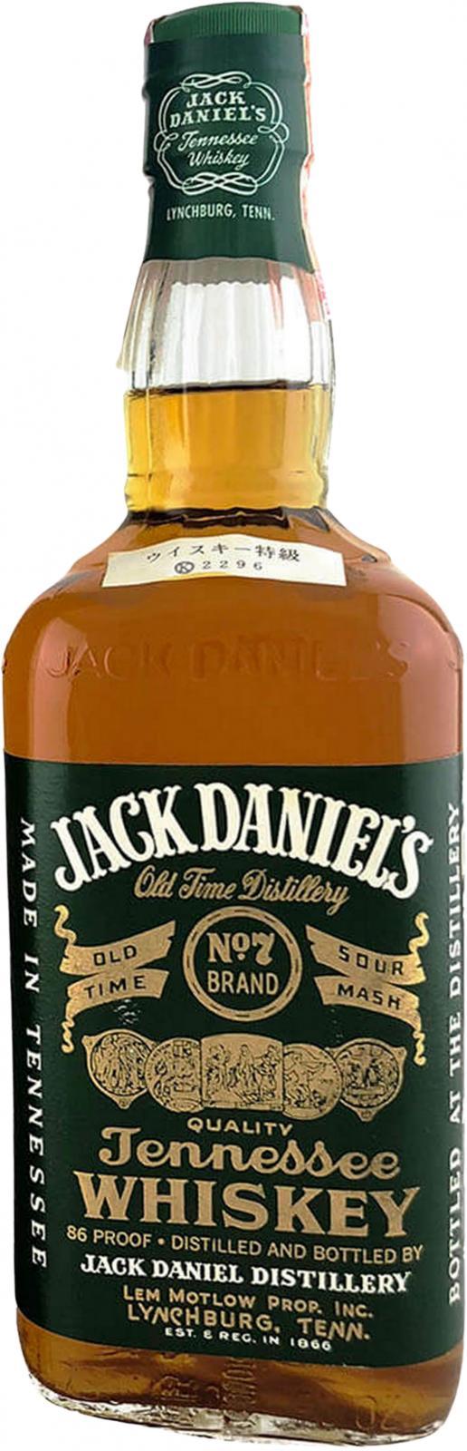 Jack Daniel's No. 7  Green Label