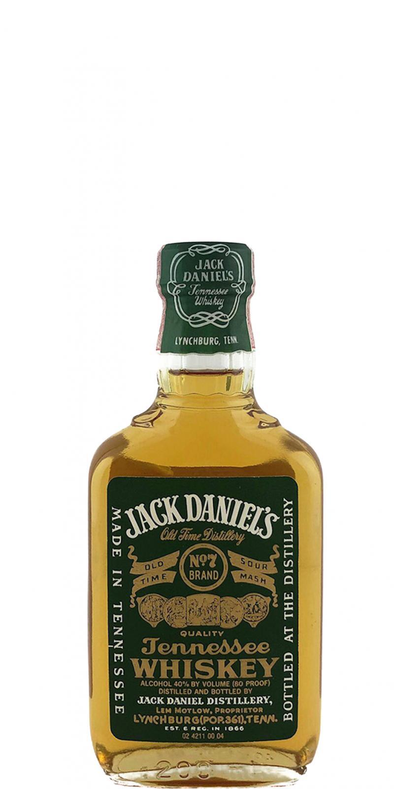 Jack Daniel's No. 7  Green Label
