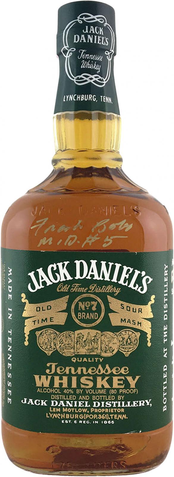 Jack Daniel's No. 7  Green Label
