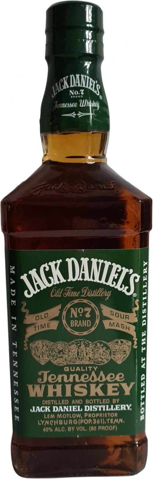 Jack Daniel's No. 7  Green Label
