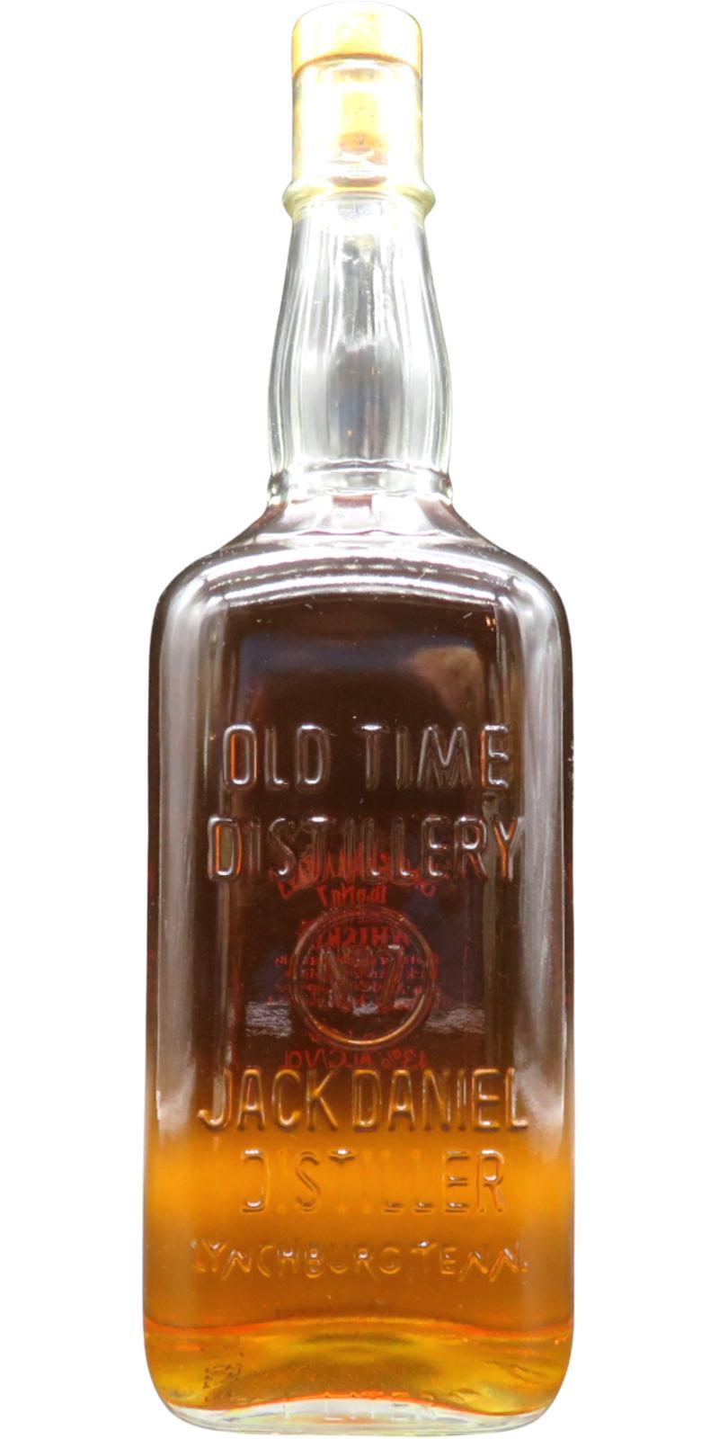 Jack Daniel's No. 7 Old Time Distillery  1895 Replica Bottle