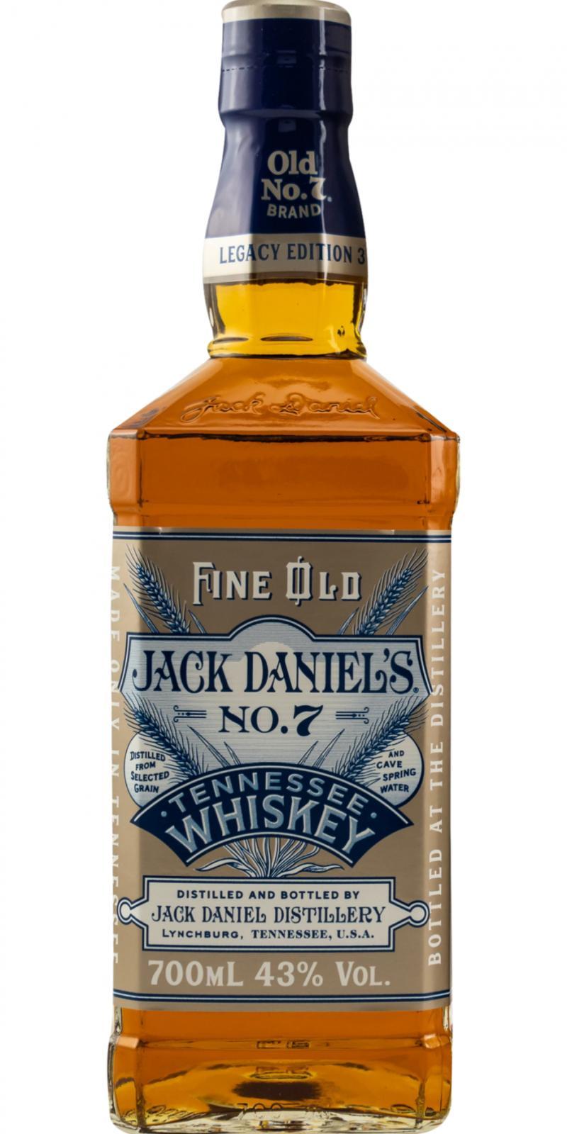 Jack Daniel's Old No. 7  Legacy Edition No. 3