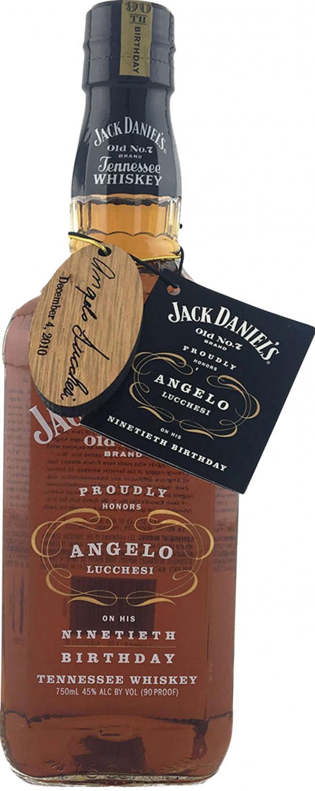 Jack Daniel's Old No. 7 - Angelo Lucchesi  90th Birthday