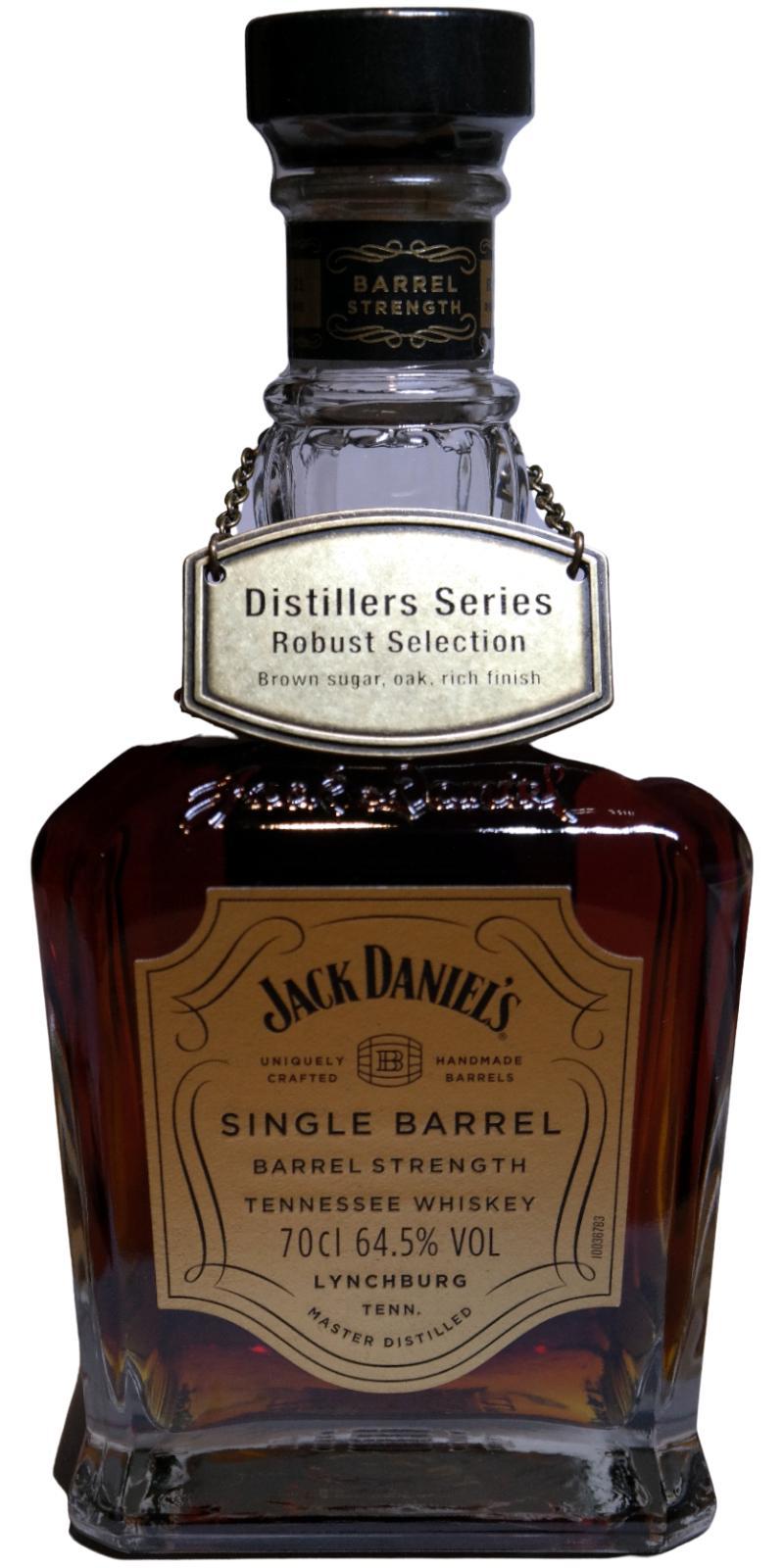Jack Daniel's Single Barrel  Distillers Series Robust Selection