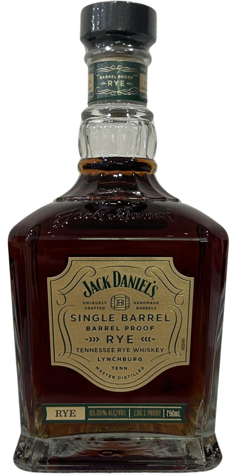 Jack Daniel's Single Barrel  Barrel Proof Rye