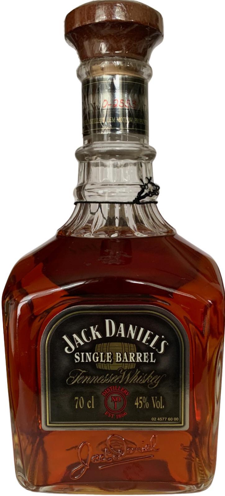 Jack Daniel's Single Barrel  Individual Cask Bottling