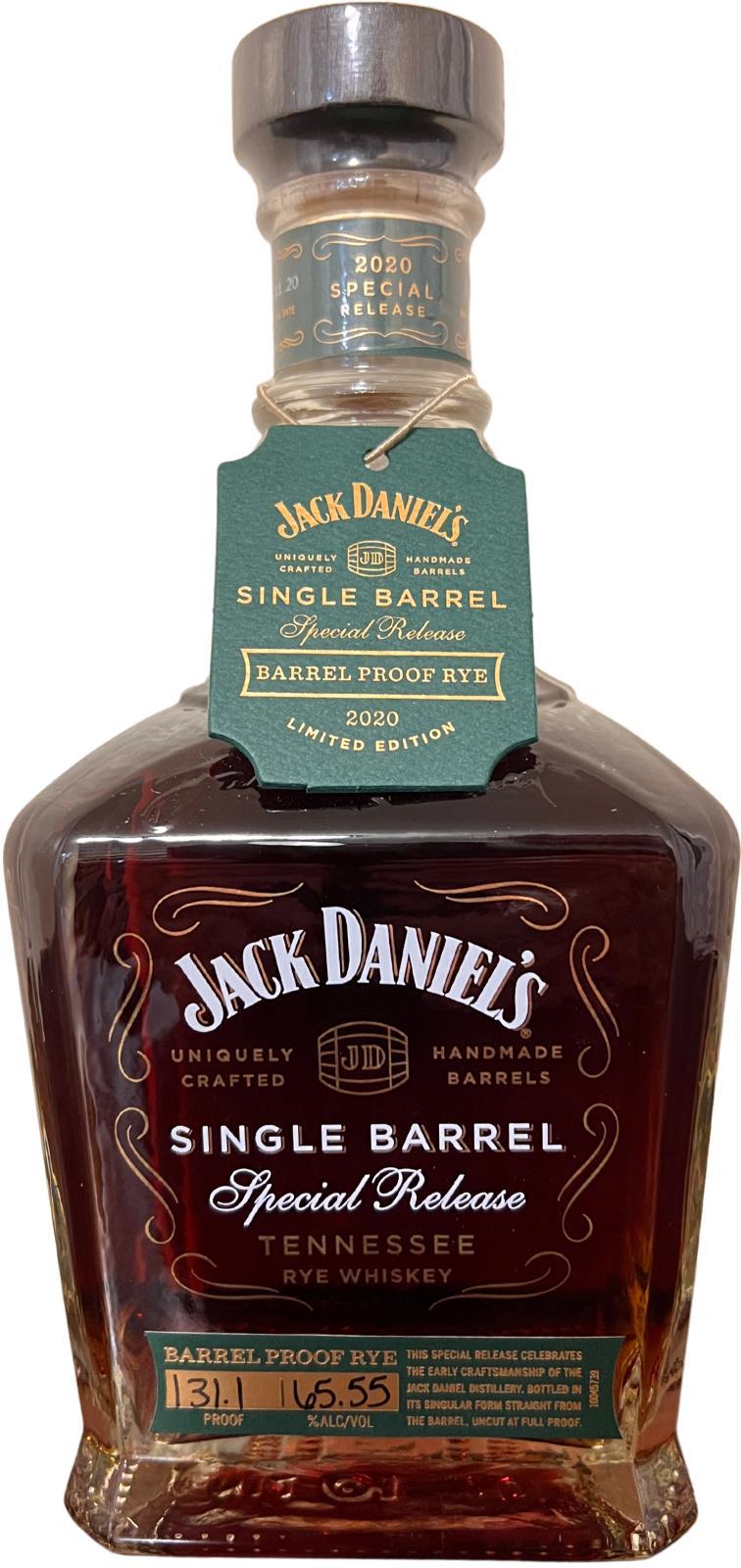 Jack Daniel's Single Barrel  Barrel Proof Rye