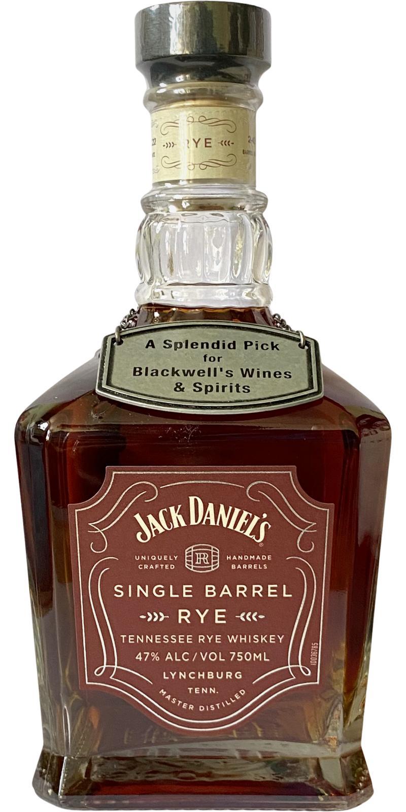 Jack Daniel's Single Barrel Rye