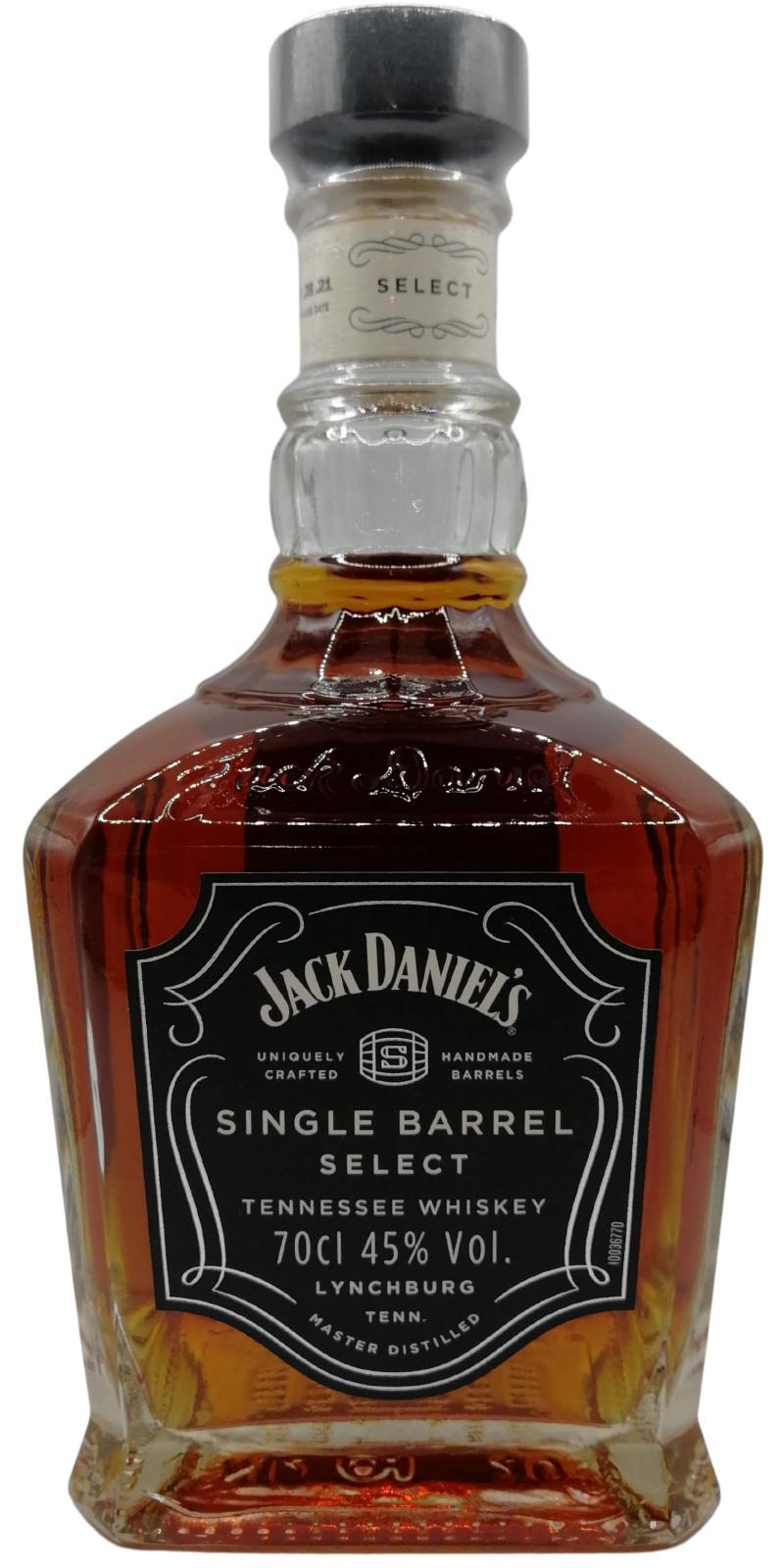 Jack Daniel's Single Barrel Select  Tennessee Whiskey