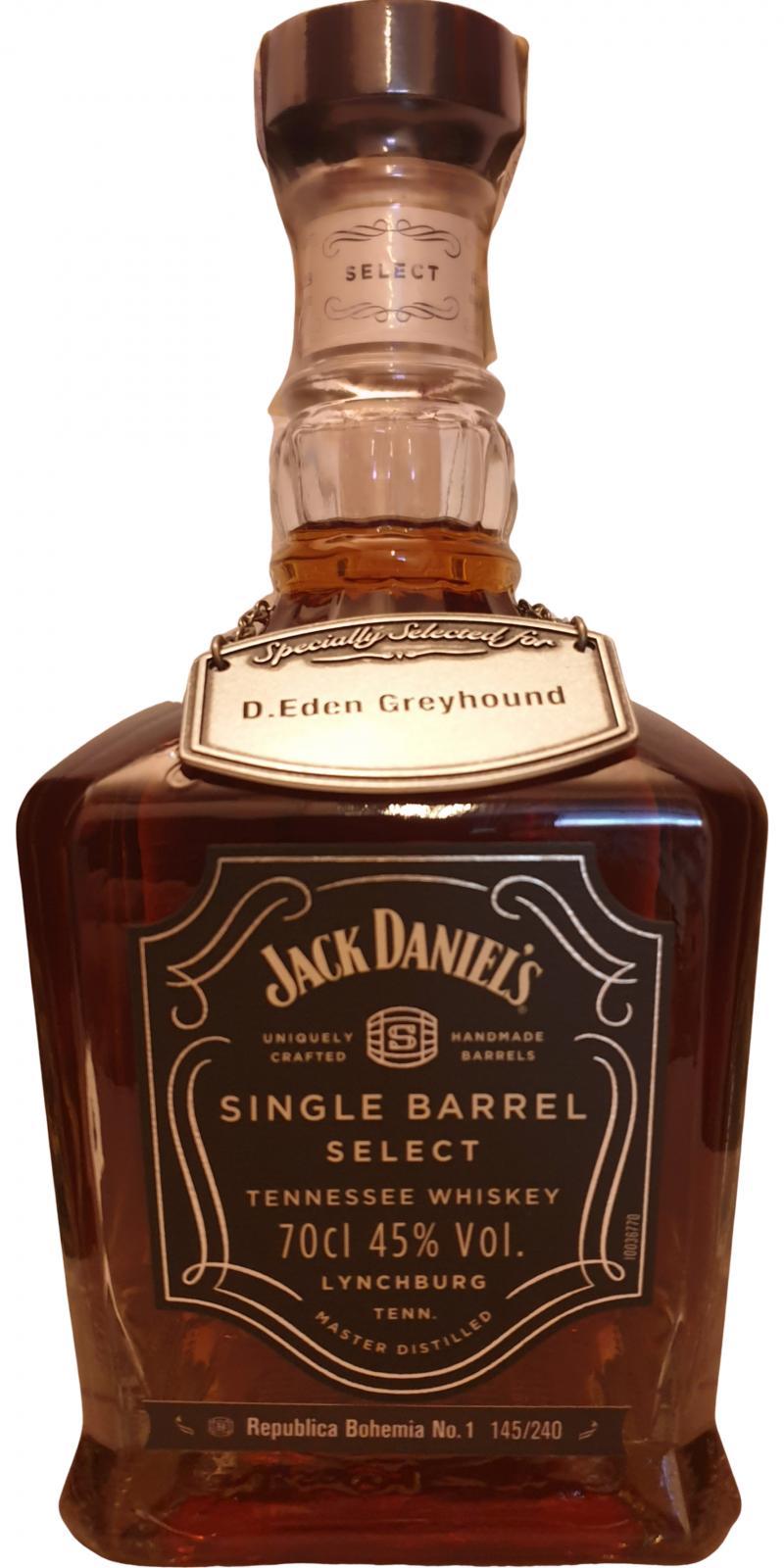 Jack Daniel's Single Barrel Select  Republica Bohemia No. 1