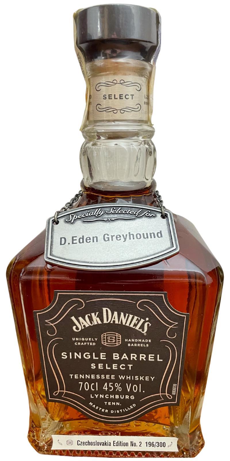 Jack Daniel's Single Barrel Select  Czechoslovakia Edition No.2