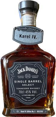 Jack Daniel's Single Barrel Select  Karel IV. Edition No. 5