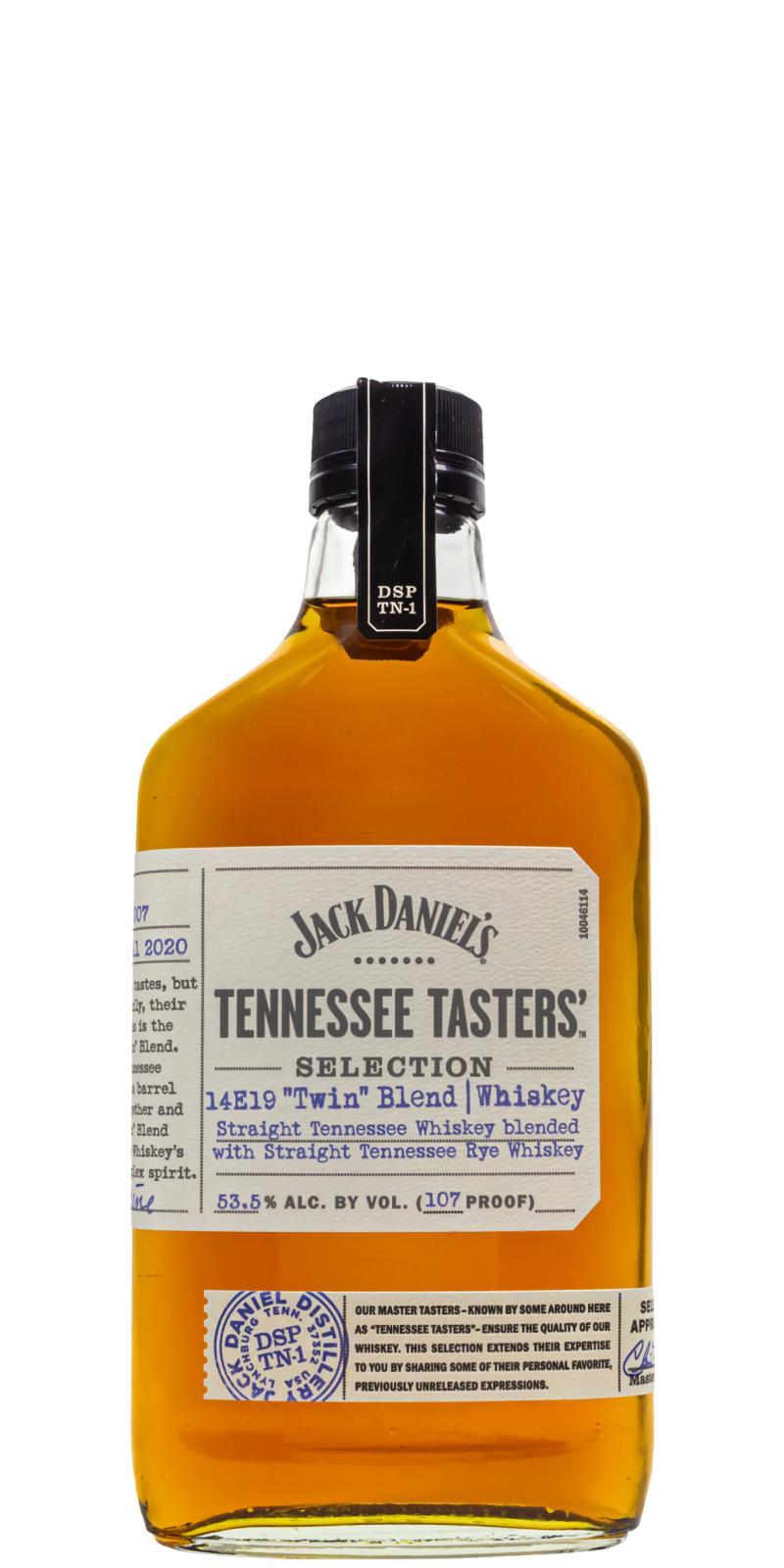 Jack Daniel's Tennessee Tasters' Selection 007  14E19 "Twin" Blend|Whiskey