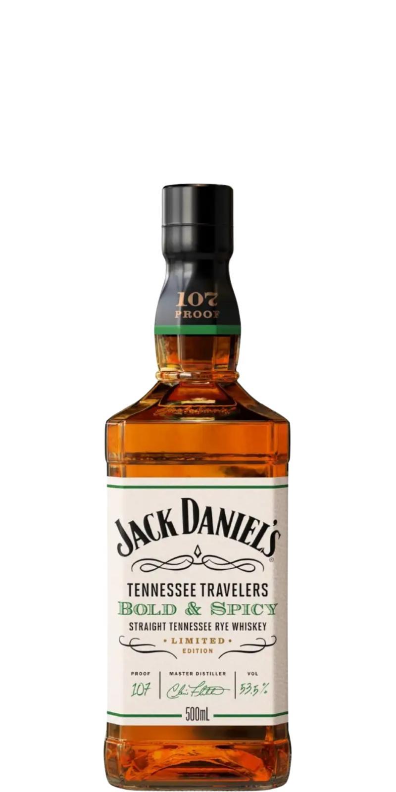 Jack Daniel's Tennessee Travelers No. 2  Bold & Spicy Limited Edition
