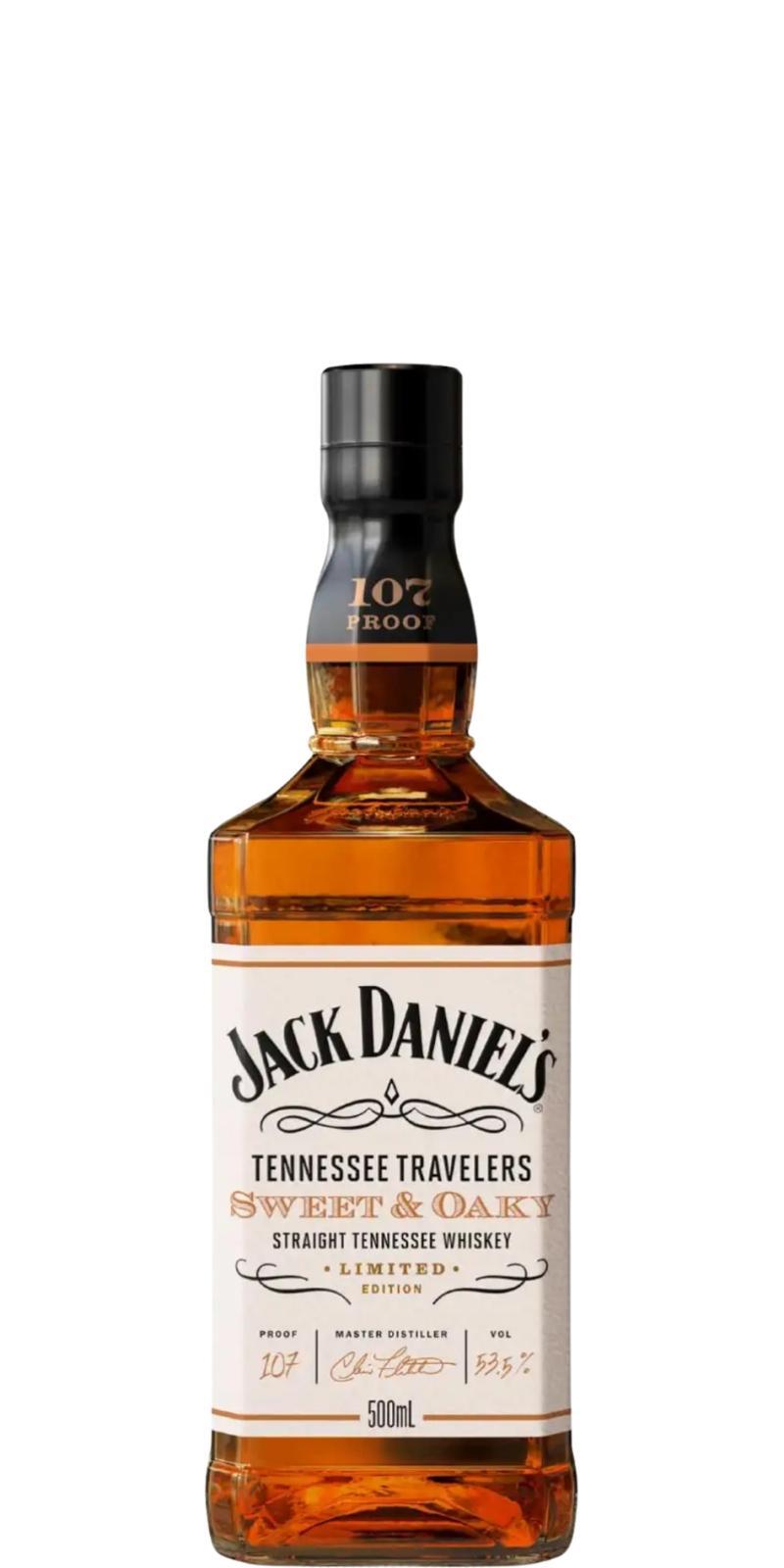 Jack Daniel's Tennessee Travelers No.1  Sweet & Oaky Limited Edition