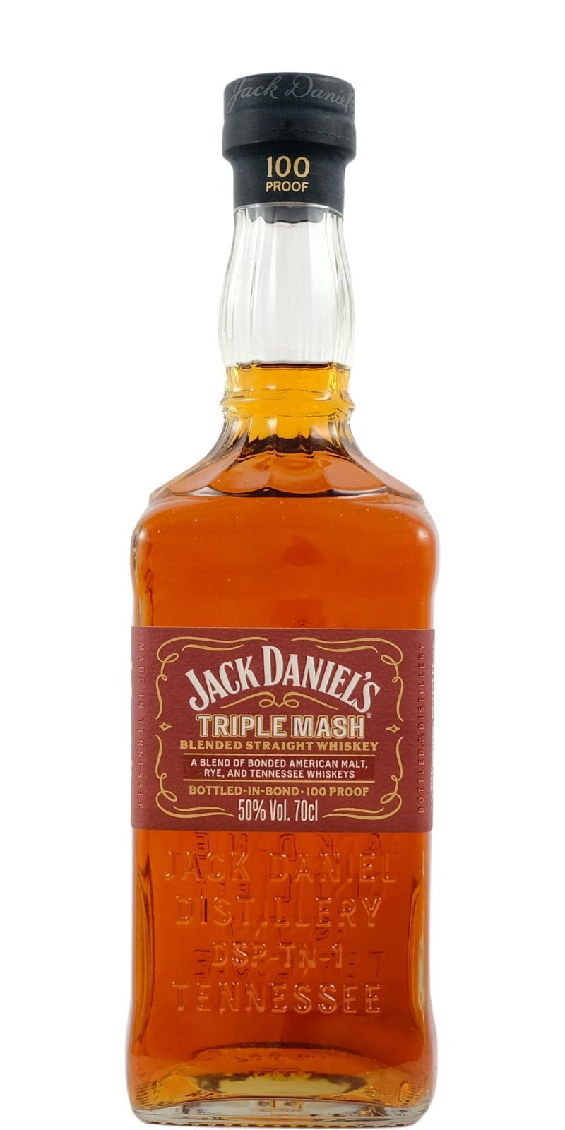Jack Daniel's Triple Mash  Blended Straight Whiskey - Bottled in Bond