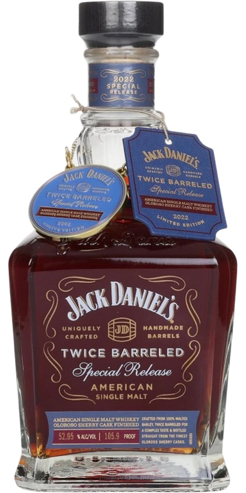 Jack Daniel's Twice Barreled  Special Release - American Single Malt