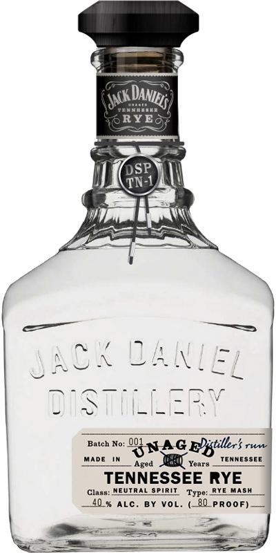 Jack Daniel's Unaged - Tennessee Rye