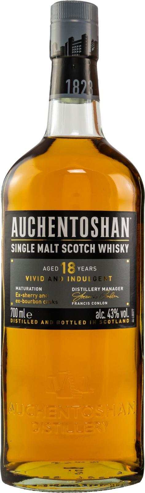 Auchentoshan 18-year-old  Vivid and indulgent