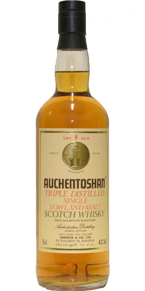 Auchentoshan 05-year-old  Triple Distilled
