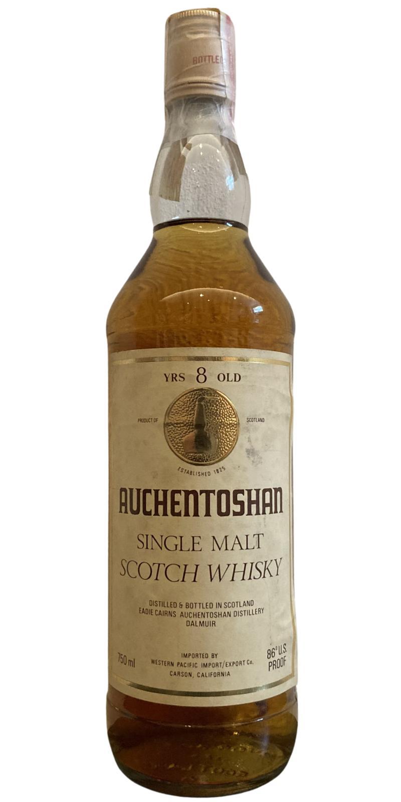 Auchentoshan 08-year-old  Pure Malt - Reserve de la Maison Nicolas