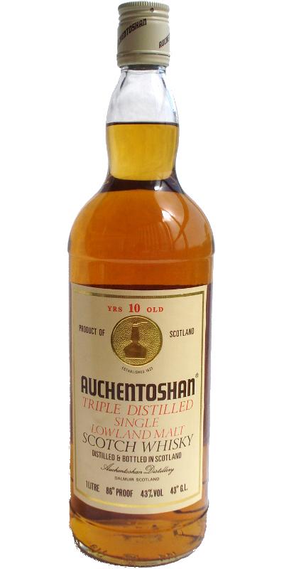 Auchentoshan 10-year-old  Triple Distilled