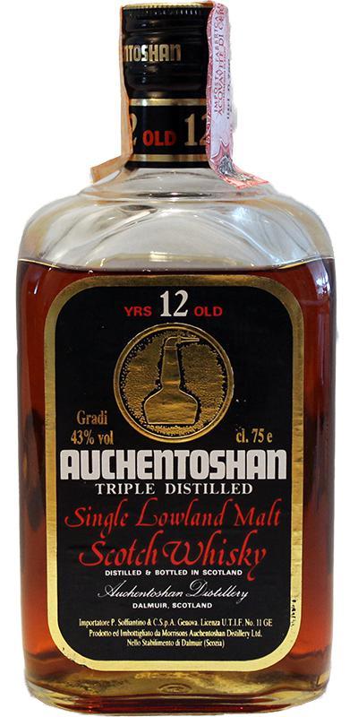 Auchentoshan 12-year-old  Single Lowland Malt Scotch Whisky