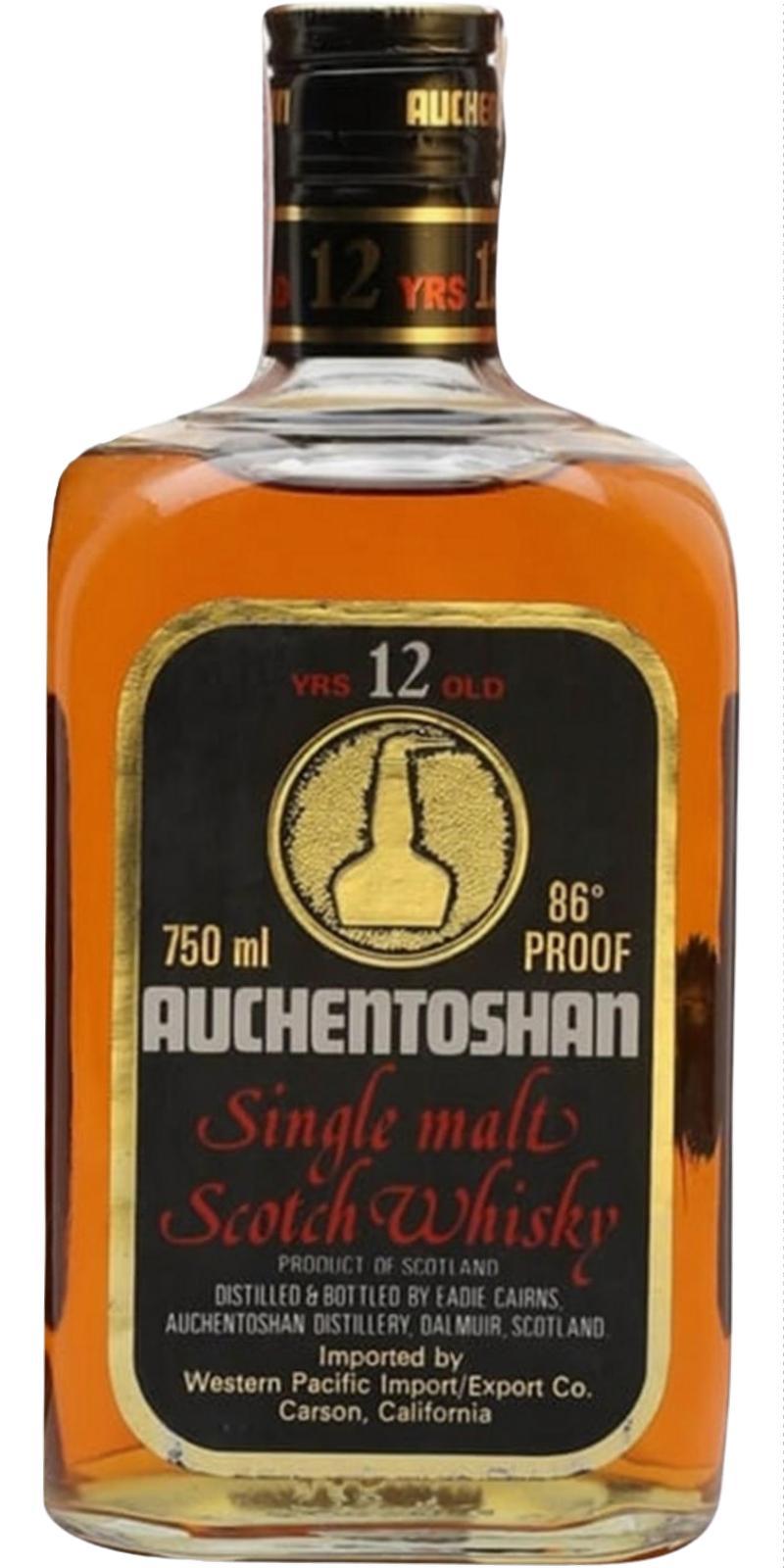 Auchentoshan 12-year-old  Single Lowland Malt Scotch Whisky