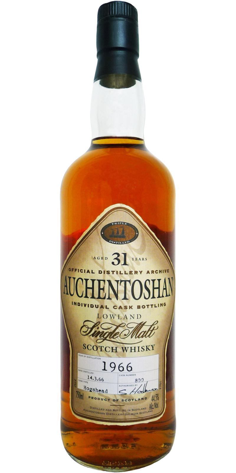Auchentoshan 1966  Individual Cask Bottling