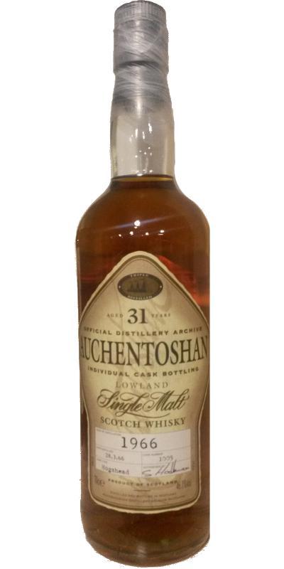 Auchentoshan 1966  Individual Cask Bottling