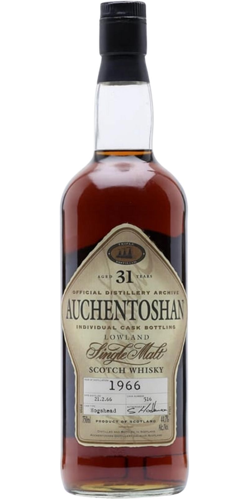 Auchentoshan 1966  Individual Cask Bottling