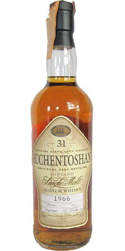 Auchentoshan 1966  Individual Cask Bottling
