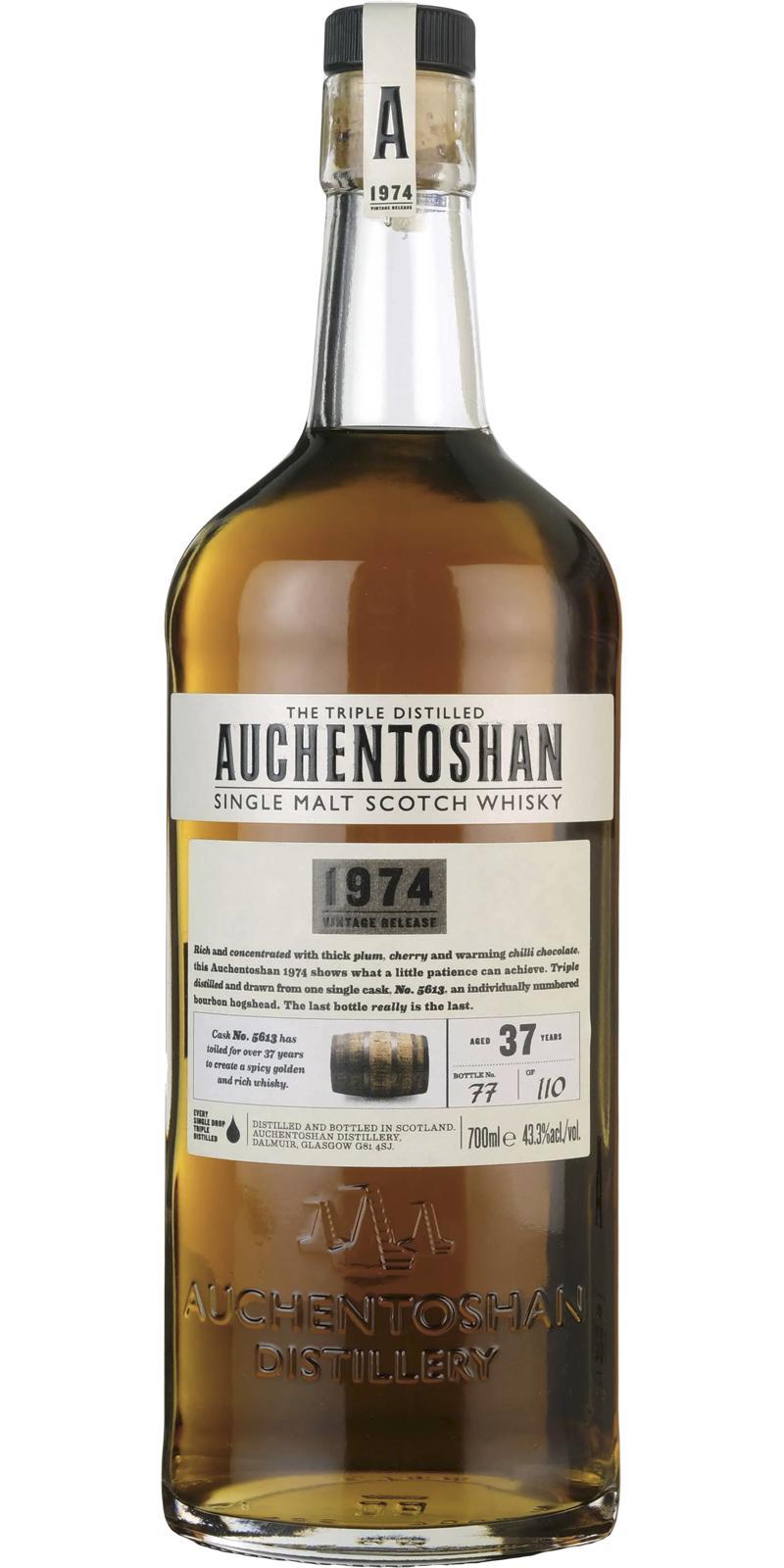 Auchentoshan 1974  Vintage Release