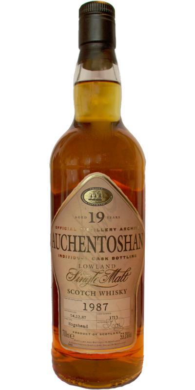 Auchentoshan 1987  Individual Cask Bottling