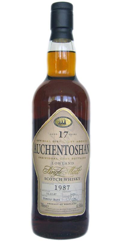 Auchentoshan 1987  Individual Cask Bottling
