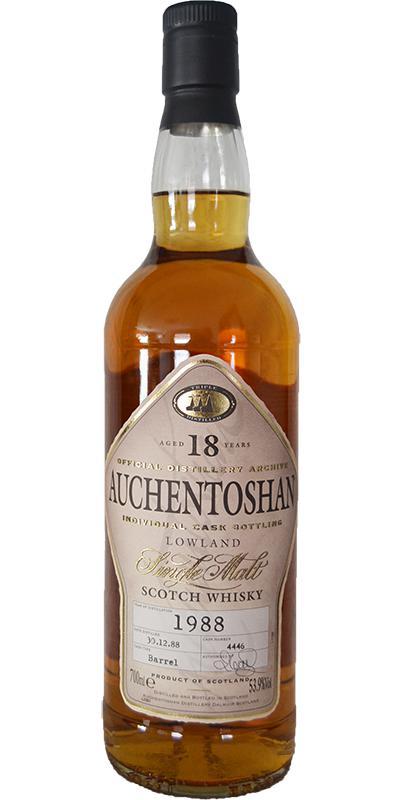 Auchentoshan 1988  Individual Cask Bottling