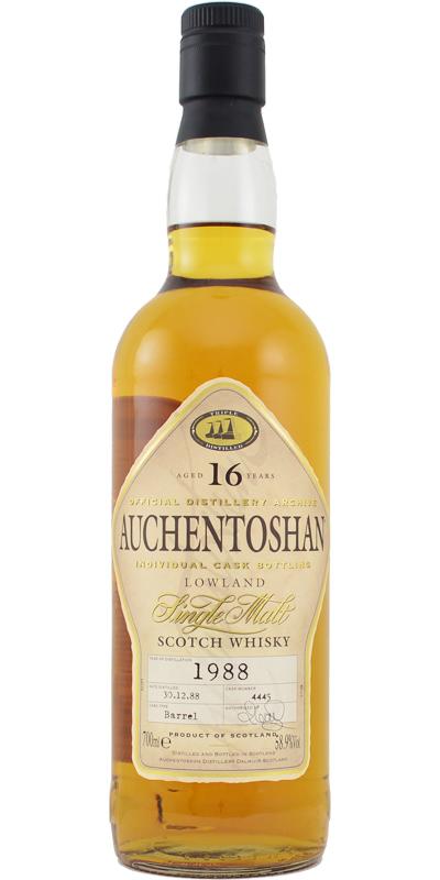 Auchentoshan 1988  Individual Cask Bottling