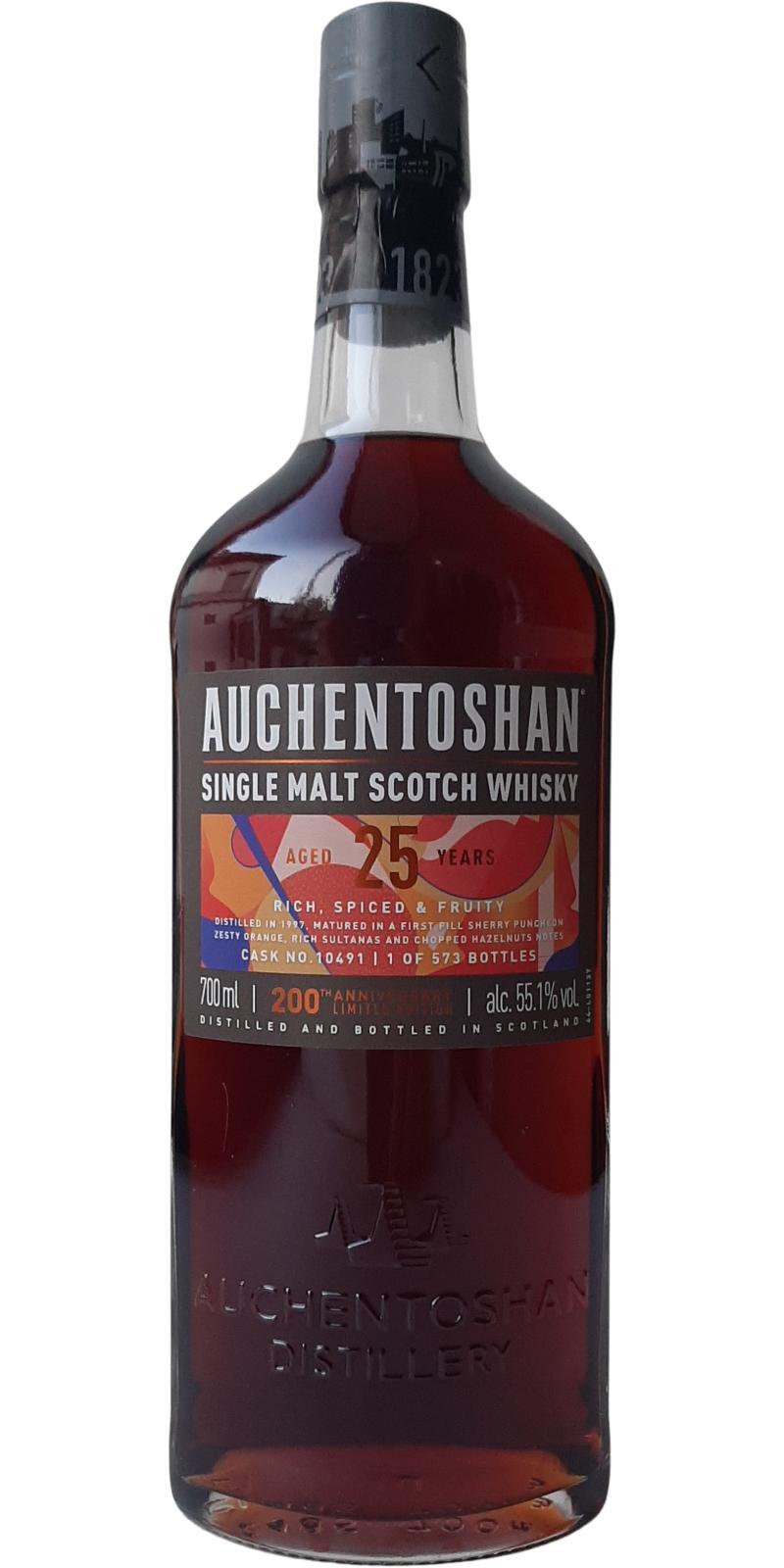 Auchentoshan 1997  200th Anniversary Limited Edition