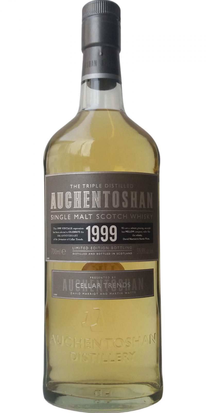 Auchentoshan 1999  Cellar Trends