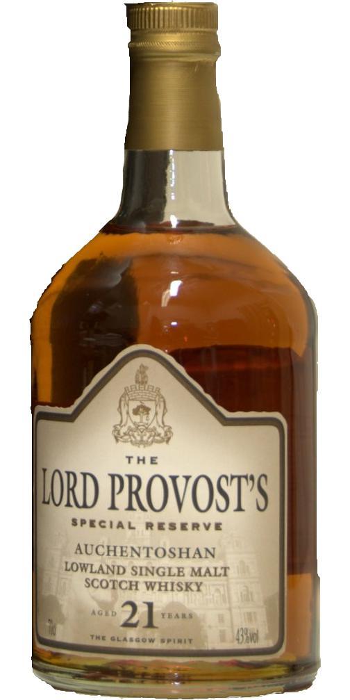 Auchentoshan 21-year-old  The Lord Provost's