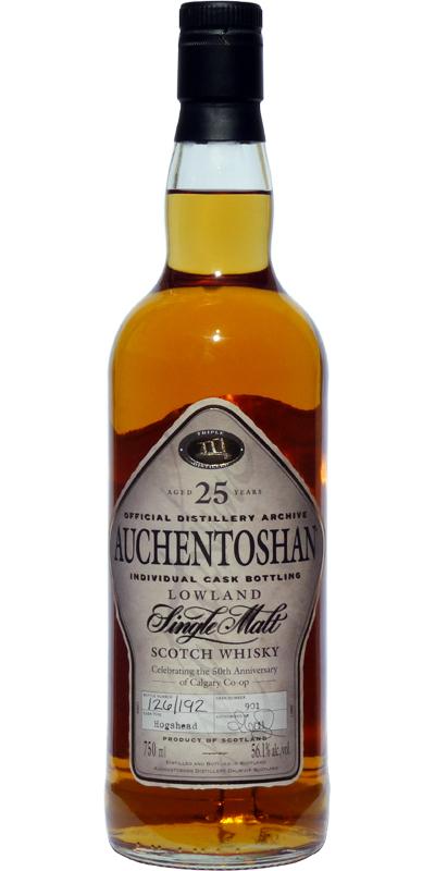 Auchentoshan 25-year-old  Individual Cask Bottling